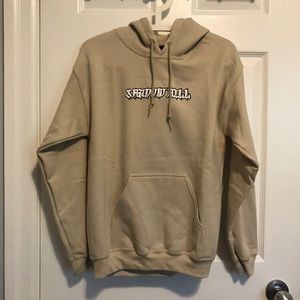Sweaters - SHADOW HILL limited edition sand / beige hoodie Sweaters - SHADOW HILL limited edition sand / beige hoodie